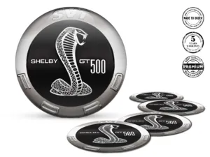 Shelby Calcomanía de Rueda Estilo Pegatinas Resina Premium